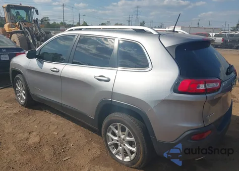 2017 Jeep Cherokee Latitude 4X4 из США, поврежденный, VIN 1C4PJMCS5HW529744